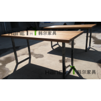 上海韩尔品牌工厂 ***餐饮店餐桌椅 餐饮店实木餐桌椅 餐厅桌椅定制