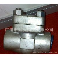 供应H61H/Y-800LB承插焊锻钢止回阀 / 美标不锈钢焊接高压止回阀