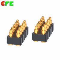 【CFE】厂家供应 10pin pogopin电池连接器 精密弹簧针连接器 性能稳定