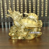 开光纯铜龙龟摆件子母龟***家居金属工艺品铜器工厂生产加工批发