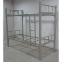 批发员工宿舍简易组装上下铺双层铁架床 公寓床 铁床 双层铁架床价格优惠