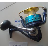 海明威外贸防海水不锈钢轴承大型10000型海钓轮纺车轮 双金属线杯