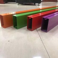 湖北弧形铝方通批发 木纹铝方通厂家 铝方通各种规格均可大量定制【欧百建材】