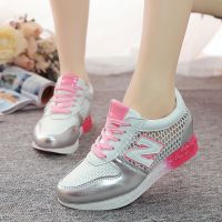 2015夏季女鞋學(xué)生鞋平底網(wǎng)紗透氣涼鞋阿甘鞋N字母休閑運(yùn)動(dòng)鞋