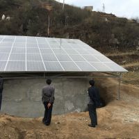 云南昆明不锈钢变频清水泵13KW太阳能水泵光伏提水太阳能提水系统