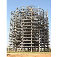 安阳钢结构厂房安装管桁架格构柱制作加工