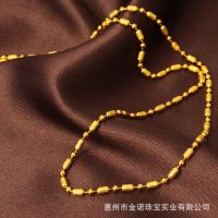 24K镀金首饰 24K镀金项链 久*** 真空电镀 欧美饰品 时尚***