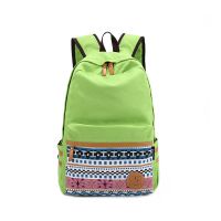 韓版休閑時(shí)尚民族刺繡雙肩包森女系列新款帆布雙肩包學(xué)生書包批發(fā)