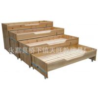 幼兒園專用床幼兒床實(shí)木床四層推拉床兒童床折疊床午睡床多層床