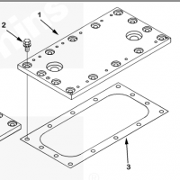 Ӧ˹K38ƬGasket, Water Header3009324 3637727