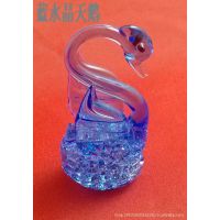 水晶天鵝 玻璃工藝品 水晶天使 婚慶 商務(wù) 情人節(jié)禮品 052