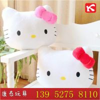 正品KT猫扬州厂家 刺绣hellokitty凯蒂猫 汽车内饰kt猫手捂批发 可爱创意kt猫 毛绒玩具