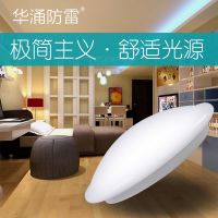 华涌led吸顶灯 圆形卧室吸顶灯 圆盘照明现代室内光源简约客厅书房灯具温馨房间灯
