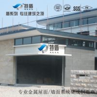 欧式铝镁锰矮立边屋面幕墙系统