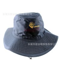 厂家定做帽子春夏季防晒渔夫帽定做户外遮阳旅行帽登山丛林奔尼帽