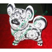 純手工泥塑12生肖教學(xué)促展銷吉祥物批發(fā) 陜西民俗特色工藝禮品
