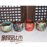 蚌埠走泥陶艺花盆 陶瓷 批发 多肉花盆大 多肉植物花盆 个性创意陶罐