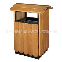 泉州科阳之星供应钢木垃圾桶 单筒式垃圾桶  质量保障  厂家批发