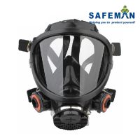 【3M】7800 硅质全面型防护面具（双滤盒 中号）