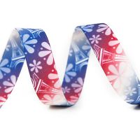 兴春赠品 热销精品彩色松紧带 热转印可定制logo 批发2cm松紧带