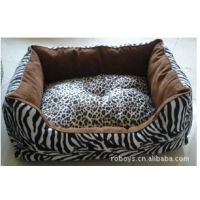 厂家直销柔软舒适豹纹麂皮绒宠物窝、宠物垫、宠物床