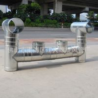 佛山江大供应主营焊接螺旋风管异形多接头螺旋配件生产加工