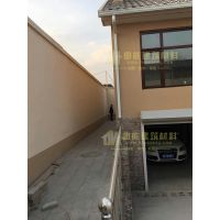 天沟 别墅 彩铝 檐沟 铝合金落水系统 檐槽 方形雨水管 排水管 落水管