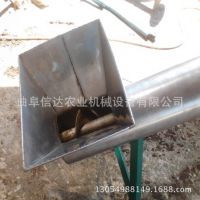 输送沙子专用螺旋上料机 信达报价  小型垂直螺旋输送机图片