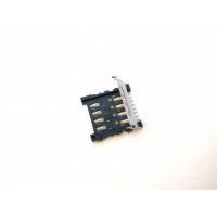 mini micro sim卡座SIM CARD掀盖式翻盖式8P1.5H 1.8H NANO