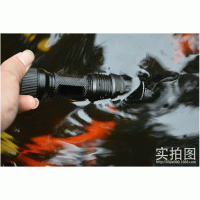 廠家批發(fā) xml-l2充電手電筒 強光手電筒 戶外照明遠射變焦led電筒