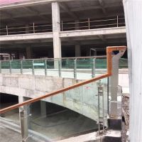 耀荣 江干区文化馆异型管扶手 华润广场不锈钢栏杆