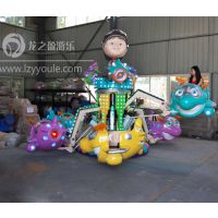 厂家***新型6臂自控飞机户外广场儿童游乐设备伢仔小飞机