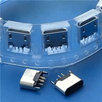 B MICRO USB 5P 180ֱĸ ӳ2.0 ֱ PCB-