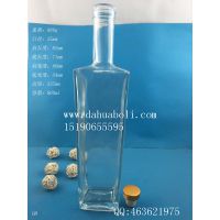 800ml长方形玻璃酒瓶,***酒瓶生产商,徐州玻璃酒瓶批发,红酒瓶价格