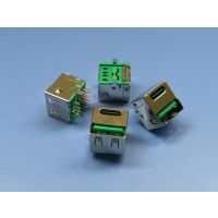 ɫһĸ USB 2.0 Aĸ+TYPE 180ȵ˫ֱ18P PCB-
