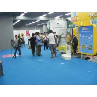 展会专用覆膜展览地毯生产基地德州润泽厂家1-4米幅宽规格齐全