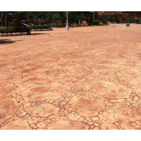 彩色压花路面施工工艺 山西 河南 平顶山 桓石地坪