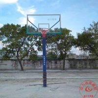 儋州工厂上门安装篮球架子可升降式篮球架子钢化玻璃板篮球架子