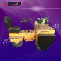 建筑工人好帮手小型压路机 金林机械1吨双轮压路机