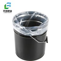 厂家定做PE圆底塑料袋油漆桶涂料桶内衬袋化工防潮防水内膜袋一体式圆桶内衬