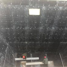料坑内衬耐酸釉面微晶铸石板地下漏煤坑内耐磨衬板卸煤沟挂壁有哪些方法高分子滑板