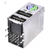  ˫USB+MINI DIN 14P ĽŲ pcb-