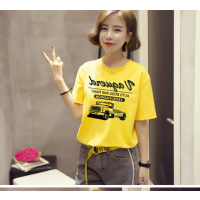 陜西西安便宜女裝服裝地?cái)傌浽慈ツ呐l(fā) 庫存服裝便宜女式T恤上衣清倉幾元一件批發(fā)