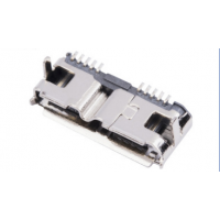 B MICRO USB 3.0 10Pĸ ֱ 12.55 PCB-