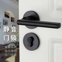 厂家直销室内门锁分体锁太空铝氧化铝机械门锁卧室木门锁执手锁