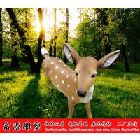 户外玻璃钢梅花鹿雕塑摆件 园林公园景观雕塑小品 厂家现货