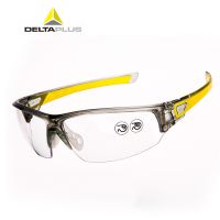 代尔塔101150运动款PC防护安全眼镜 防雾防刮擦骑行眼镜