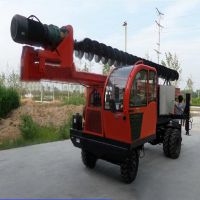 彤昭机械直销地基螺旋打桩机 高效低价质量可靠