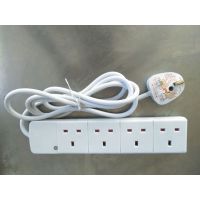4 way UK extension socket with BS certificate