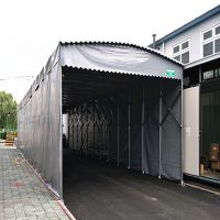 无锡市滨湖区专业品质定制大型活动推拉雨棚 布 移动仓储雨棚 伸缩帐篷 佰烨罗篷业